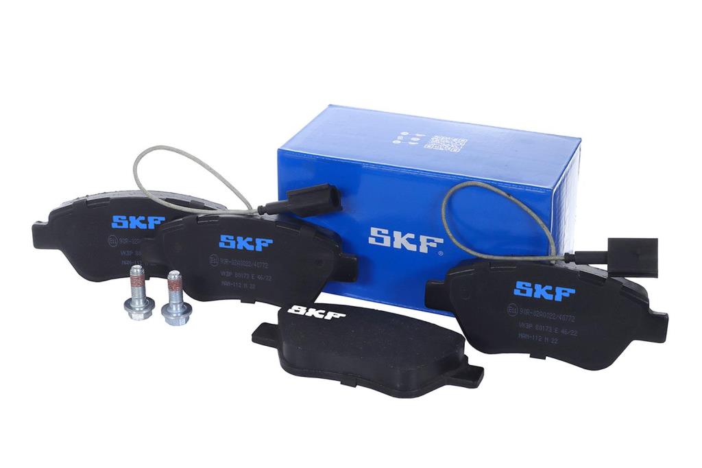 Jeu de 4 plaquettes de frein SKF ref. VKBP 80173 E